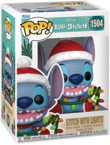 FUNKO POP Holiday Disney Stitch with Lights 1504